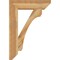 Ekena Millwork Legacy Slat Rough Sawn Bracket, Western Red Cedar, 6"W x 28"D x 40"H BKT06X28X40LEC06RWR - alternate 4